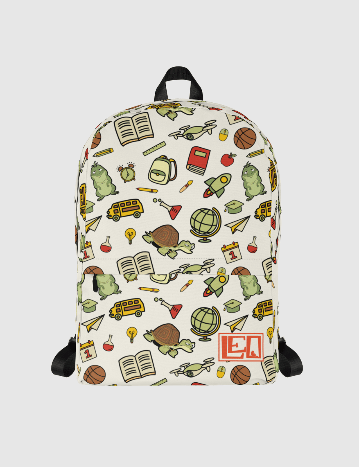 Cream Leo Backpack For Kids Netflix Shop
