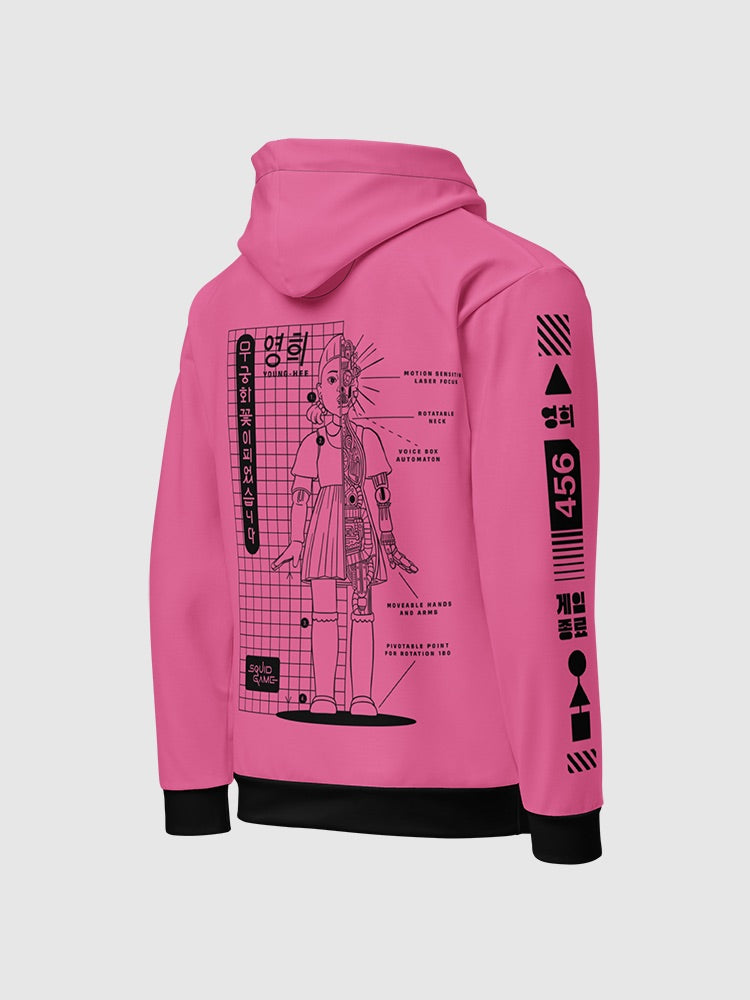 Squid Game Young Hee TechWare Hoodie S