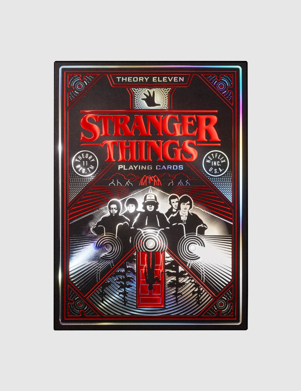 Netflix Stranger Things Flaming Logo Hoodie –