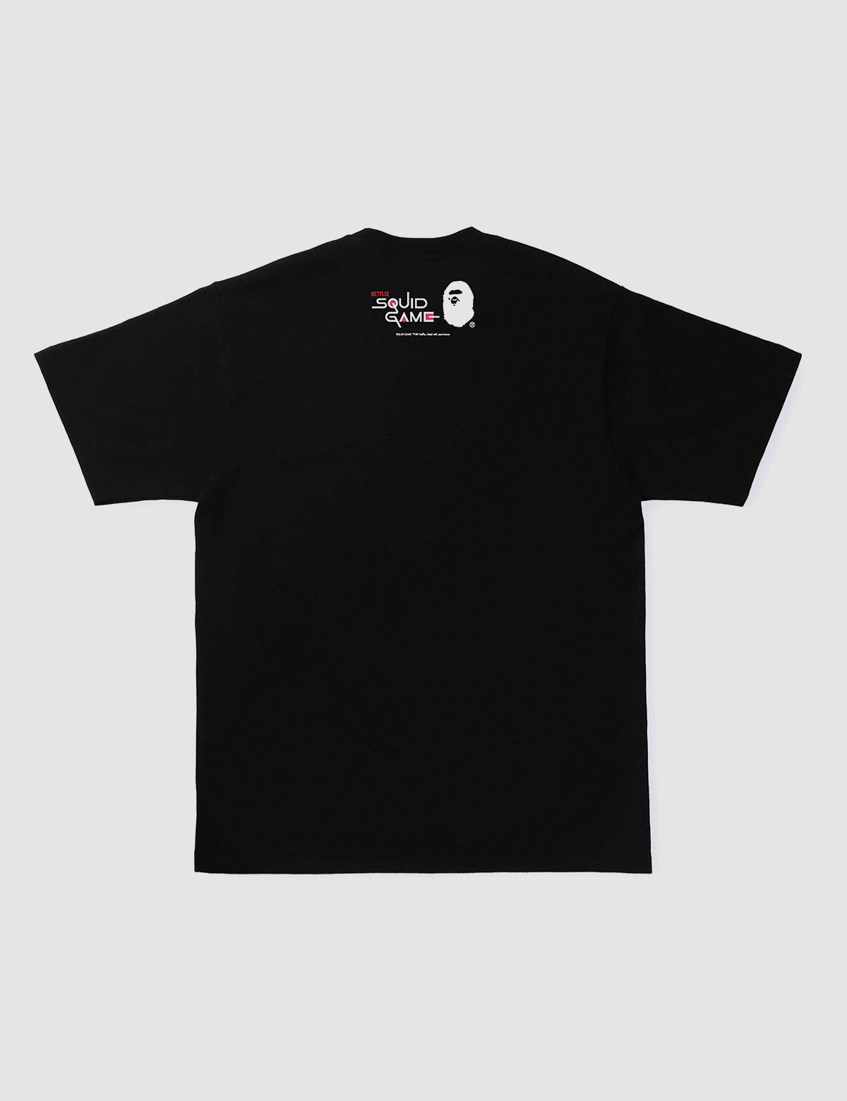 BAPE® x Squid Game Ape Head Black T-Shirt