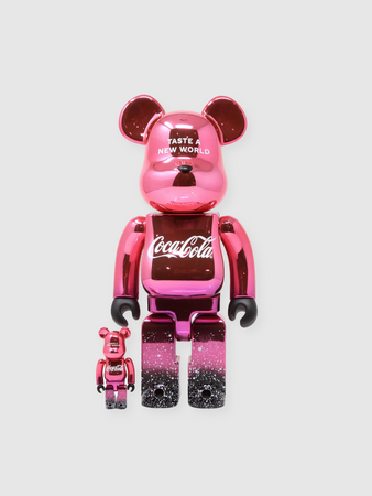 BE@RBRICK Coca-Cola Creations 400% and 100% Set