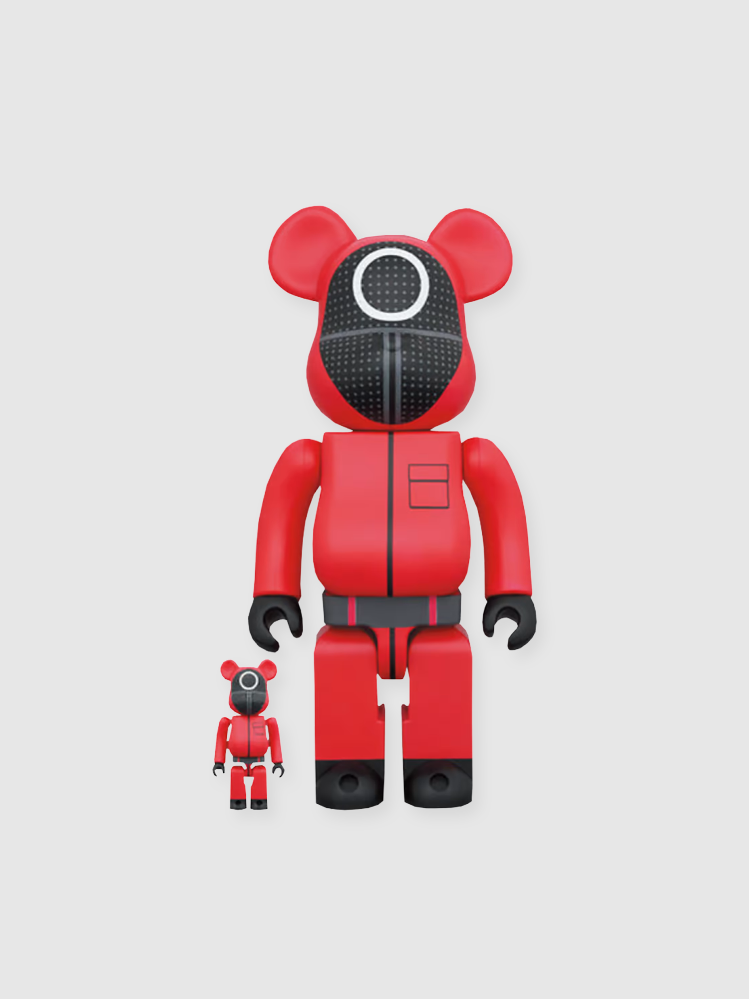 BE@RBRICK Squid Game Guard (Circle) 100％ & 400％